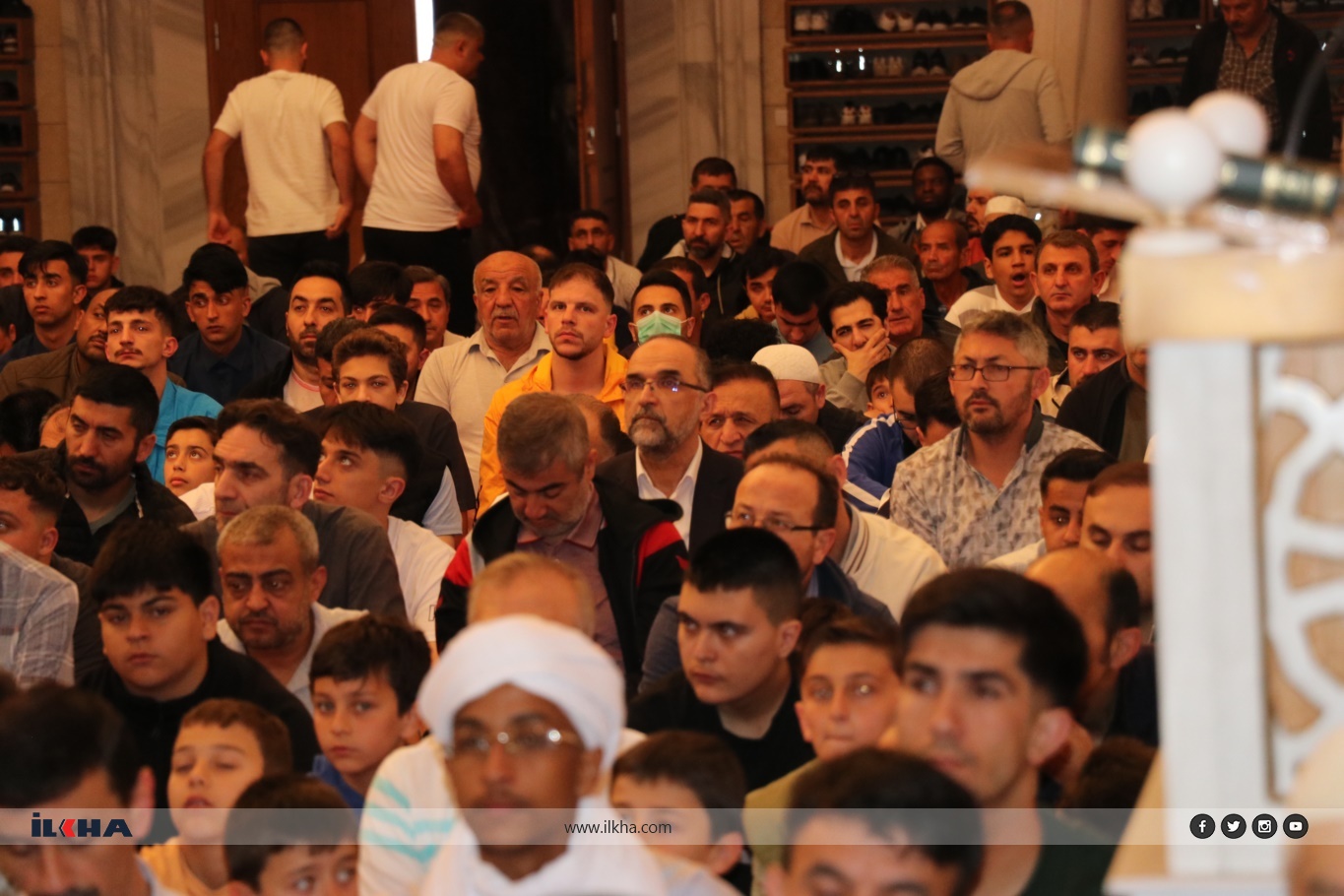 Büyük Ankara Camii’nde Kurban Bayramı namazı