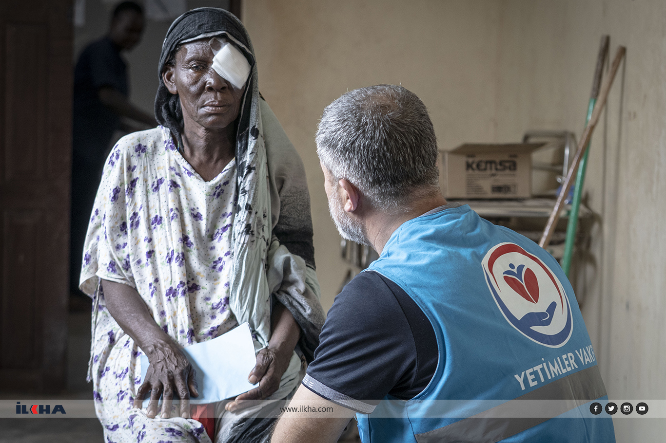 Yetimler Vakfı'ndan Kenya'da katarakt ameliyatı çalışması