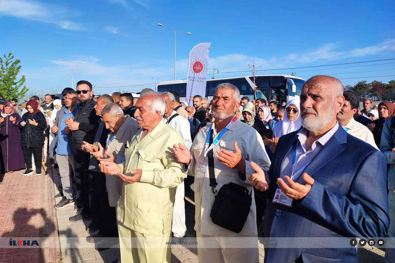 Hac kafileleri kutsal topraklara dualarla uğurlanıyor