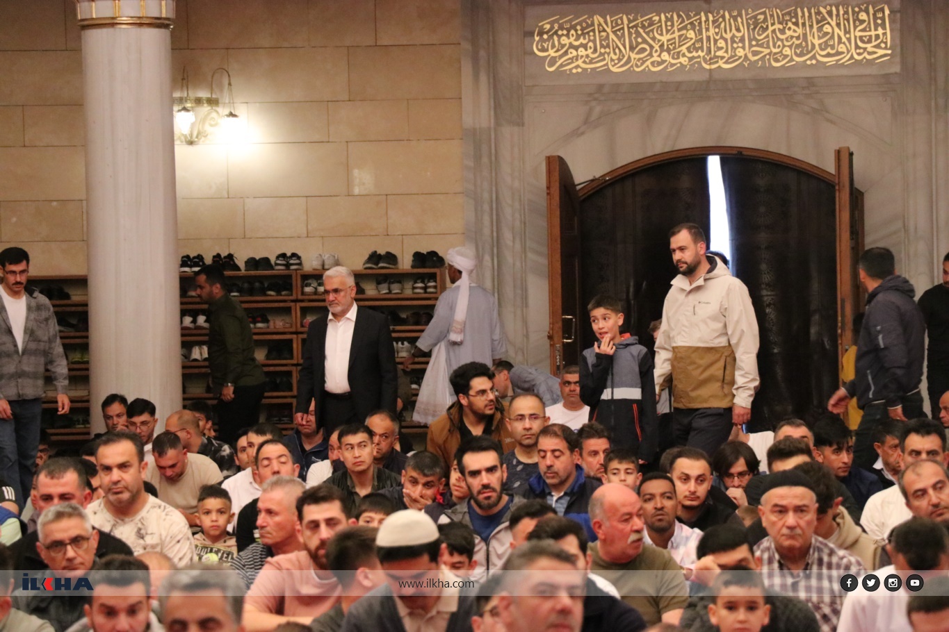 Büyük Ankara Camii’nde Kurban Bayramı namazı