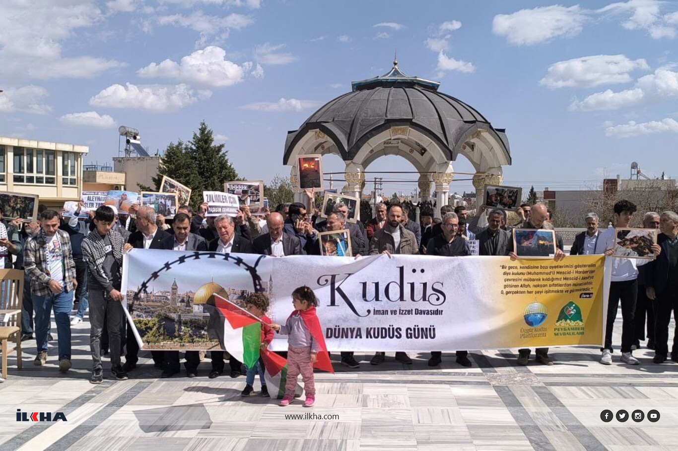Midyatlılar Kudüs ve Mescid-i Aksa için buluştu Midyatlılar Kudüs ve Mescid-i Aksa için buluştu