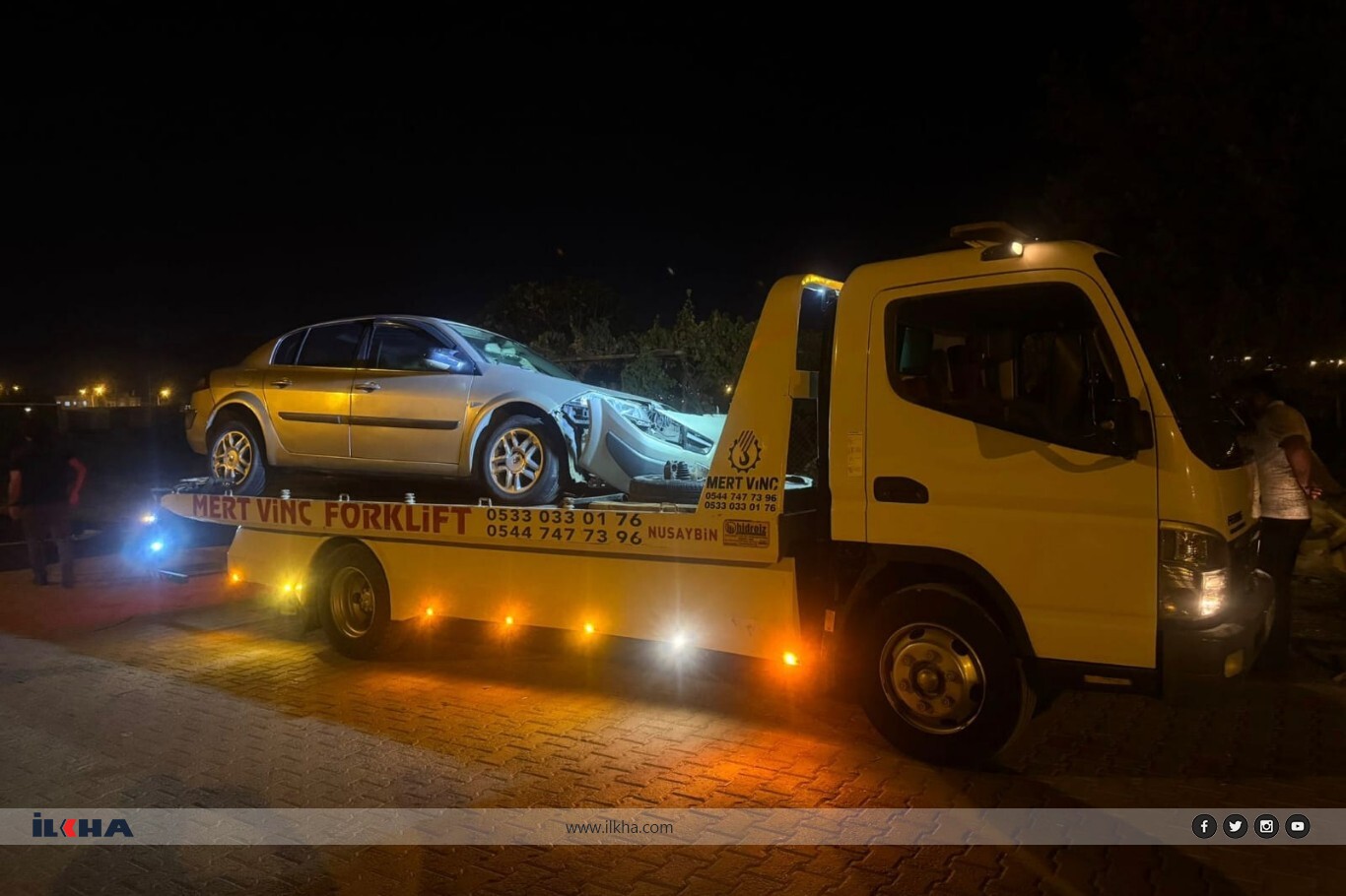 Mardin’de iki araç çarpıştı: 2 yaralı Mardin’de iki araç çarpıştı: 2 yaralı