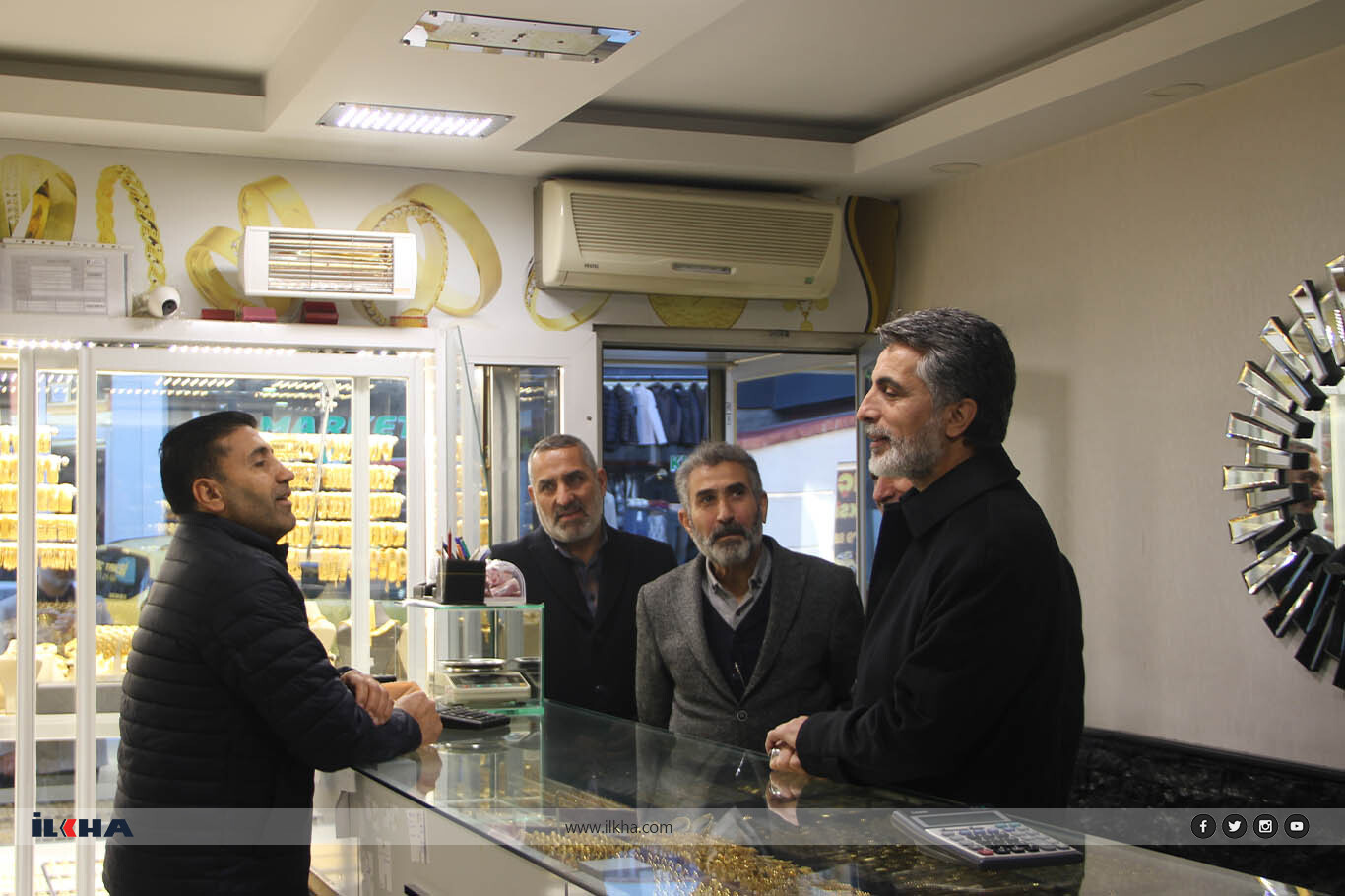 HÜDA PAR heyetinden Bingöl’de esnaf ziyareti