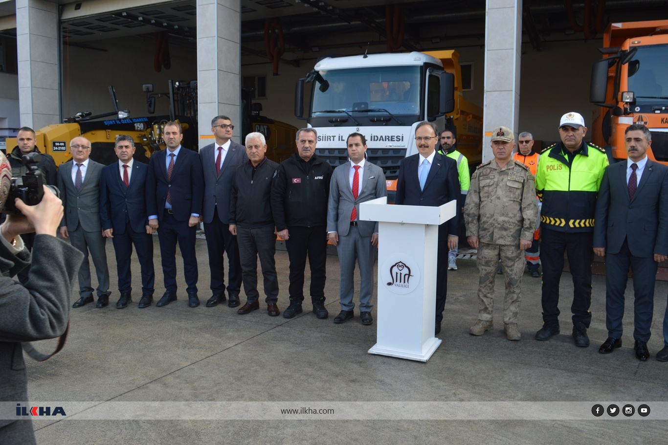 Siirt’te karla mücadele planı devrede: 162 araç ve 218 personel sahaya çıkıyor