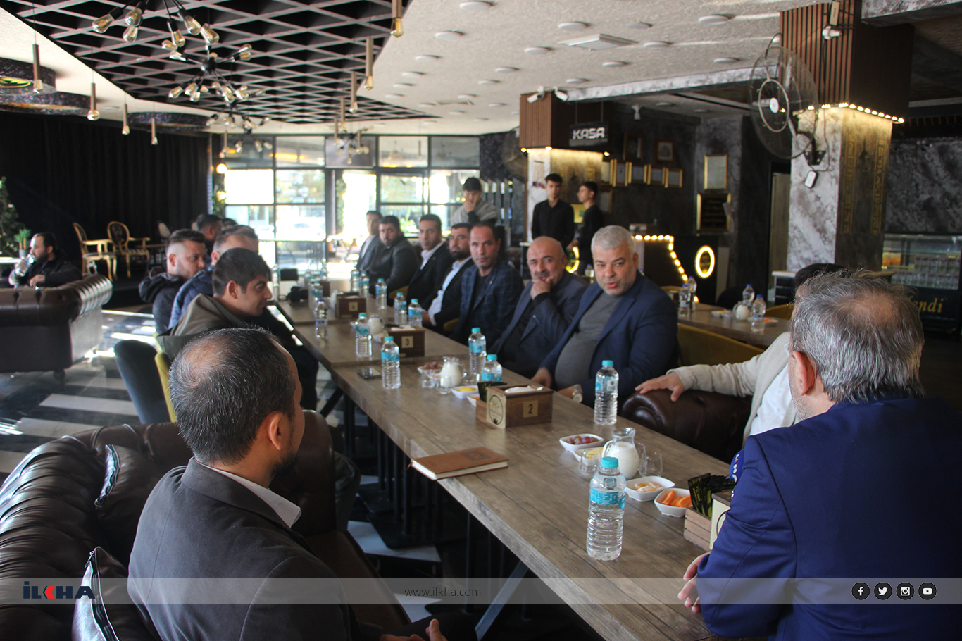 HÜDA PAR Genel Başkan Vekili Demir Gaziantep'te basınla bir araya geldi