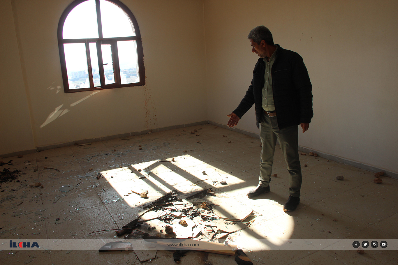 Cizre’de yeni inşa edilen cami sahipsiz kaldı, madde kullanım alanına dönüştü