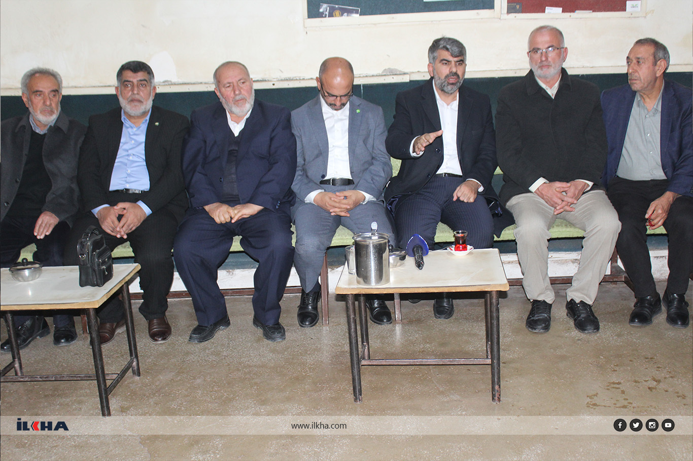 HÜDA PAR Milletvekili Dinç, Palu'da köy ziyaretlerinde bulundu