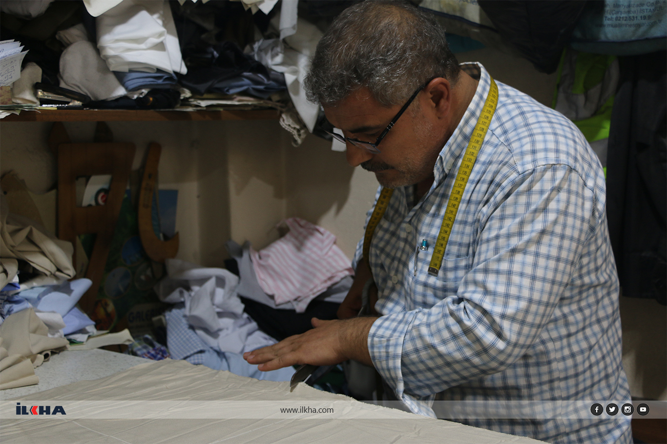 Hazır giyime rağmen terzilik Şanlıurfa’da hayat buluyor