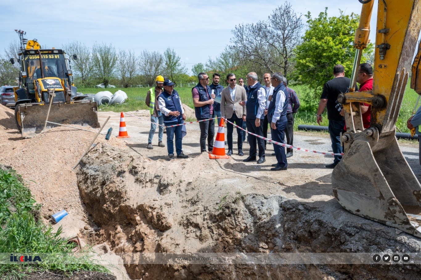Hatunsuyu Mahallesi'ne 4 kilometrelik kanalizasyon hattı