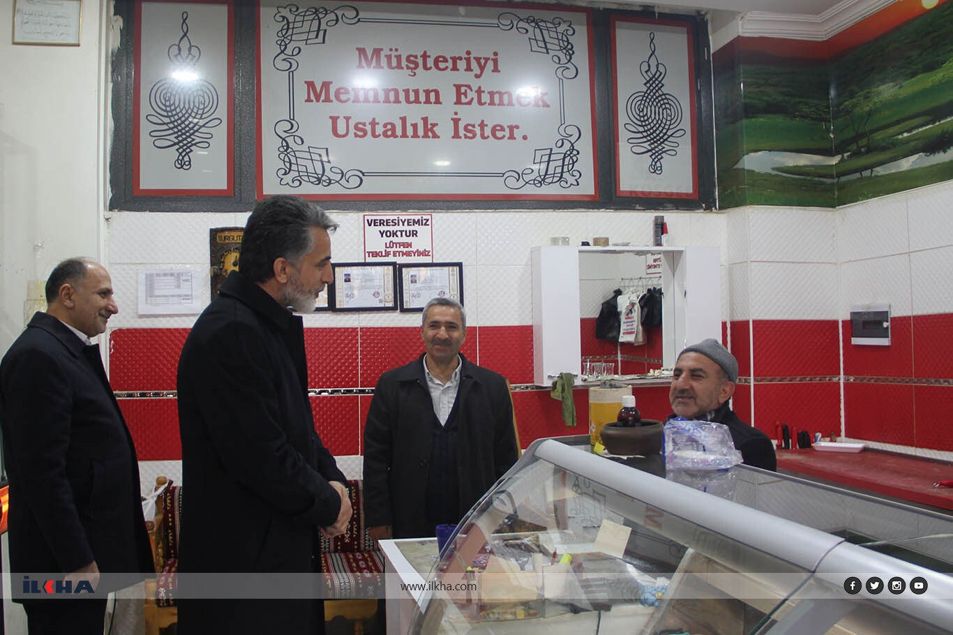 HÜDA PAR heyetinden Bingöl’de esnaf ziyareti
