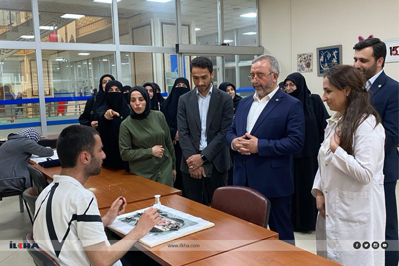 HÜDA PAR 'dan engellilere ziyaret HÜDA PAR 'dan engellilere ziyaret