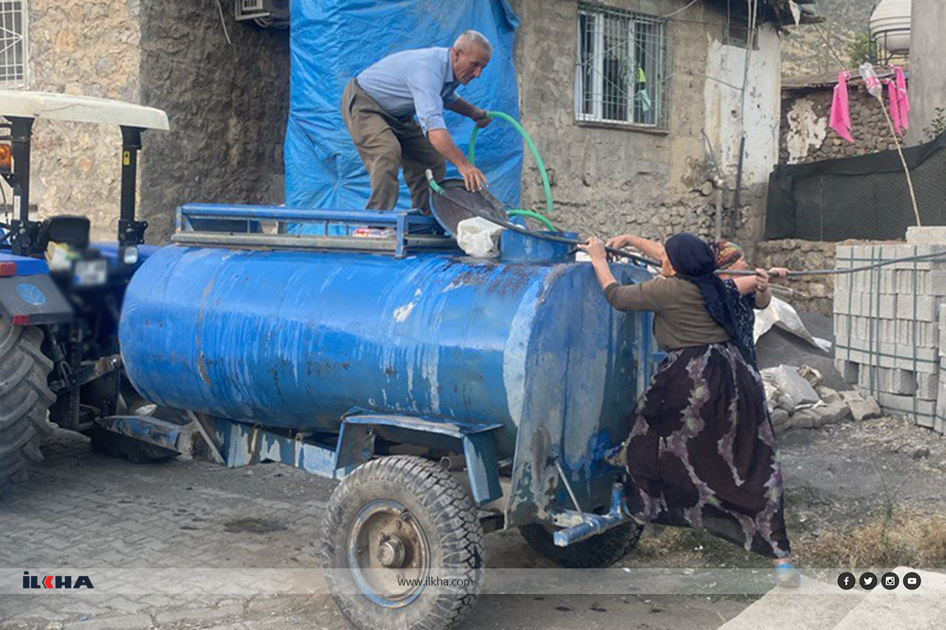 Şırnak’ın Uludere ilçesi Ortabağ köyü susuzlukla mücadele ediyor Şırnak’ın Uludere ilçesi Ortabağ köyü susuzlukla mücadele ediyor