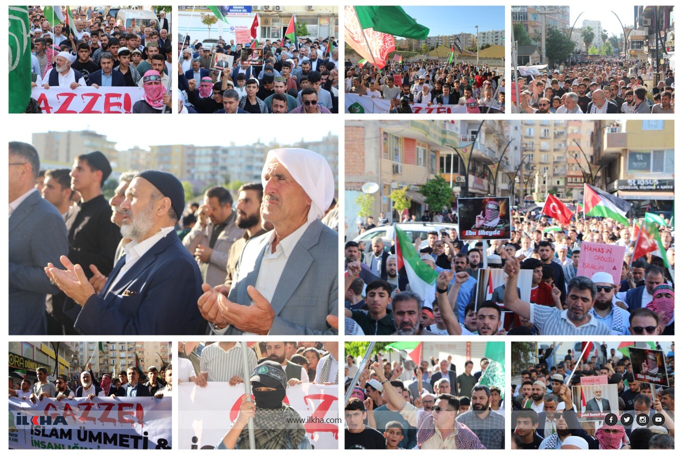 Kızıltepe halkı işgal rejimini telin etmek için meydanlara indi Kızıltepe halkı işgal rejimini telin etmek için meydanlara indi