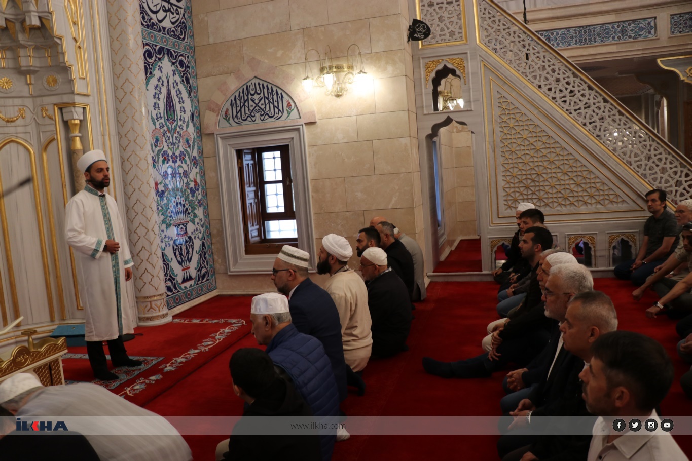 Büyük Ankara Camii’nde Kurban Bayramı namazı