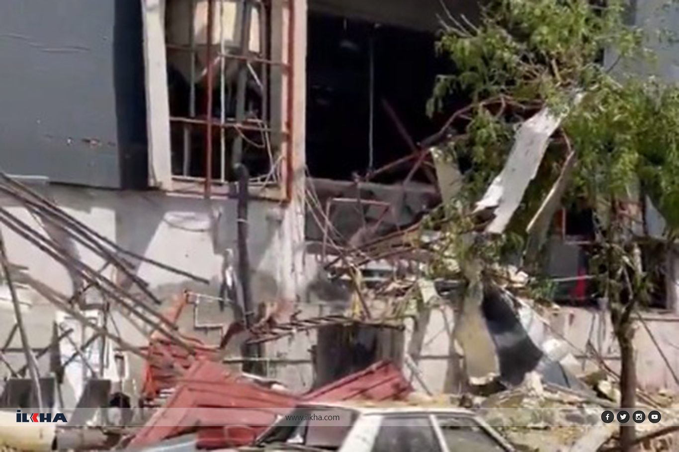 Gaziantep'te iş yerinde patlama