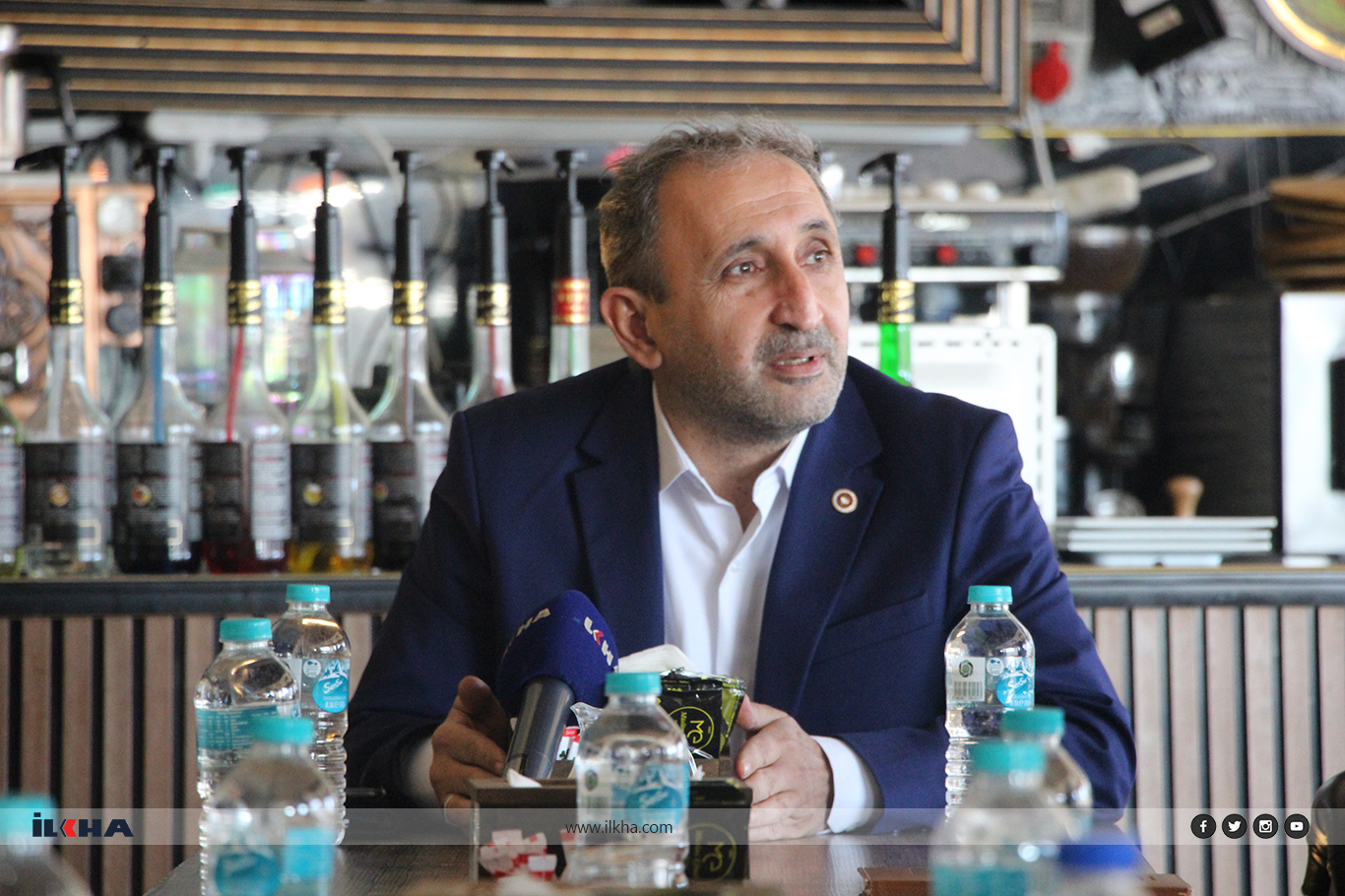 HÜDA PAR Genel Başkan Vekili Demir Gaziantep'te basınla bir araya geldi