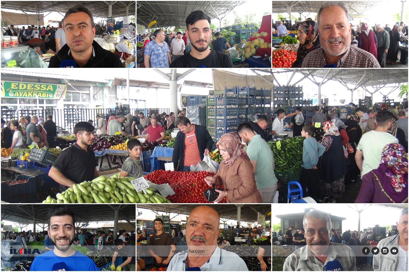 Esnaf ve vatandaşlar: Akaryakıtın yüksek olması sebze ve meyve fiyatlarına yansıyor Esnaf ve vatandaşlar: Akaryakıtın yüksek olması sebze ve meyve fiyatlarına yansıyor