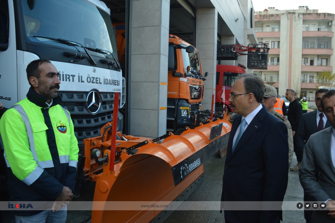 Siirt’te karla mücadele planı devrede: 162 araç ve 218 personel sahaya çıkıyor