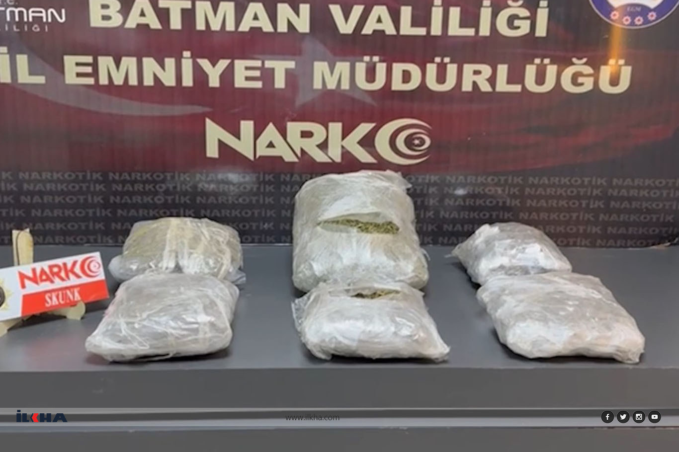 Batman'da tandırda 3 kilo uyuşturucu ele geçirildi Batman'da tandırda 3 kilo uyuşturucu ele geçirildi