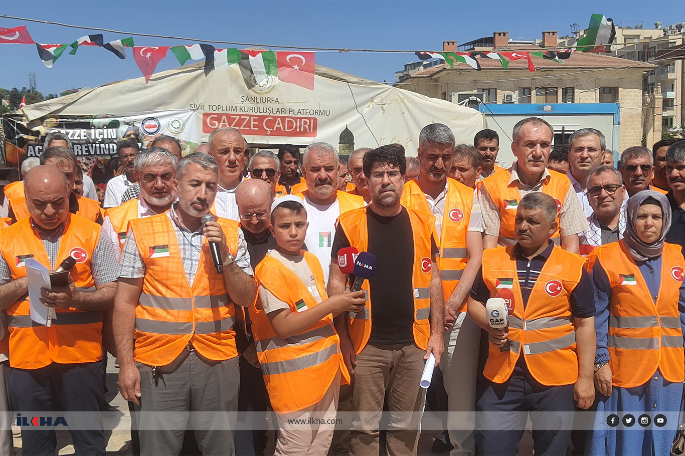 Gazze için başlatılan açlık grevi sona erdi: Tarihin doğru yerindeyiz Gazze için başlatılan açlık grevi sona erdi: Tarihin doğru yerindeyiz