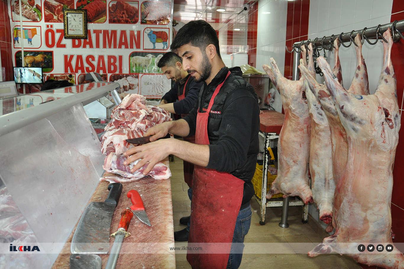 Kasaplar, et fiyatlarındaki artışın önlenememesinden şikâyetçi! Kasaplar, et fiyatlarındaki artışın önlenememesinden şikâyetçi!