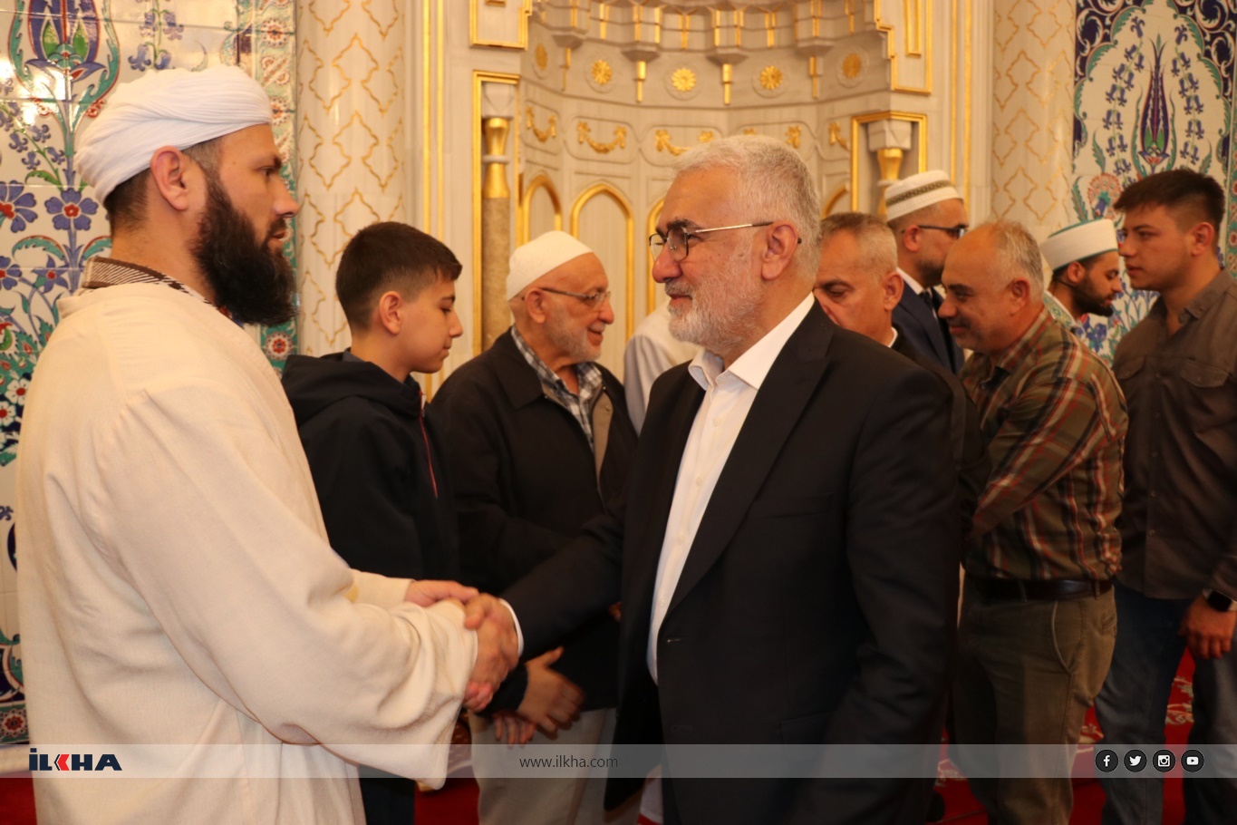 Büyük Ankara Camii’nde Kurban Bayramı namazı