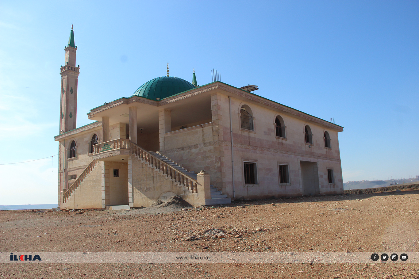 Cizre’de yeni inşa edilen cami sahipsiz kaldı, madde kullanım alanına dönüştü