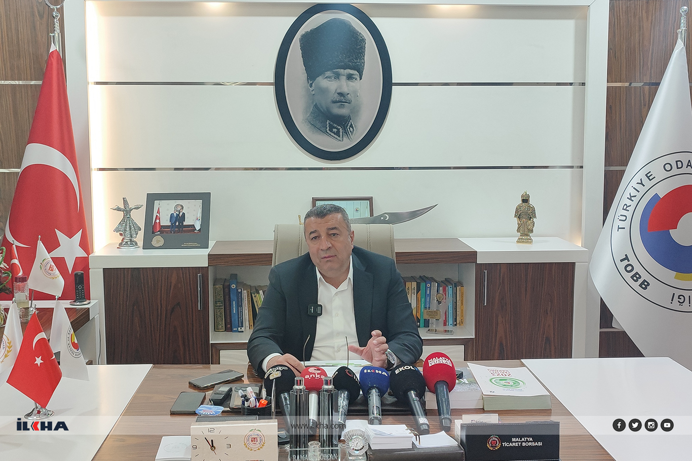 MTB Başkanı Özcan: Zirai don felaketi nedeniyle kayısı üretimi büyük zarar gördü MTB Başkanı Özcan: Zirai don felaketi nedeniyle kayısı üretimi büyük zarar gördü