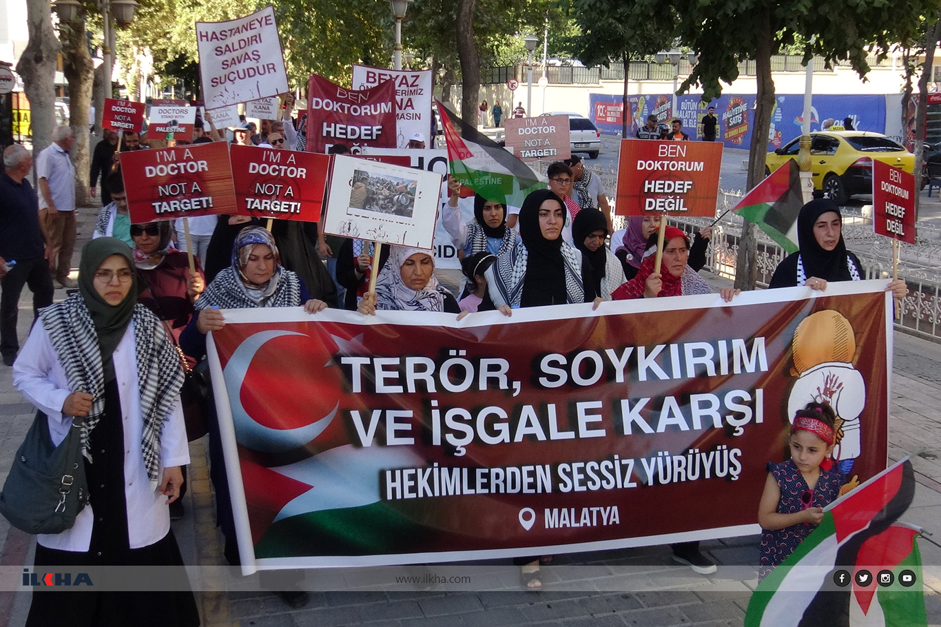 Hekimler ve sağlık çalışanları: Zulme engel olmak bu dünyada evlatlarımıza bırakabileceğimiz en büyük mirastır Hekimler ve sağlık çalışanları: Zulme engel olmak bu dünyada evlatlarımıza bırakabileceğimiz en büyük mirastır