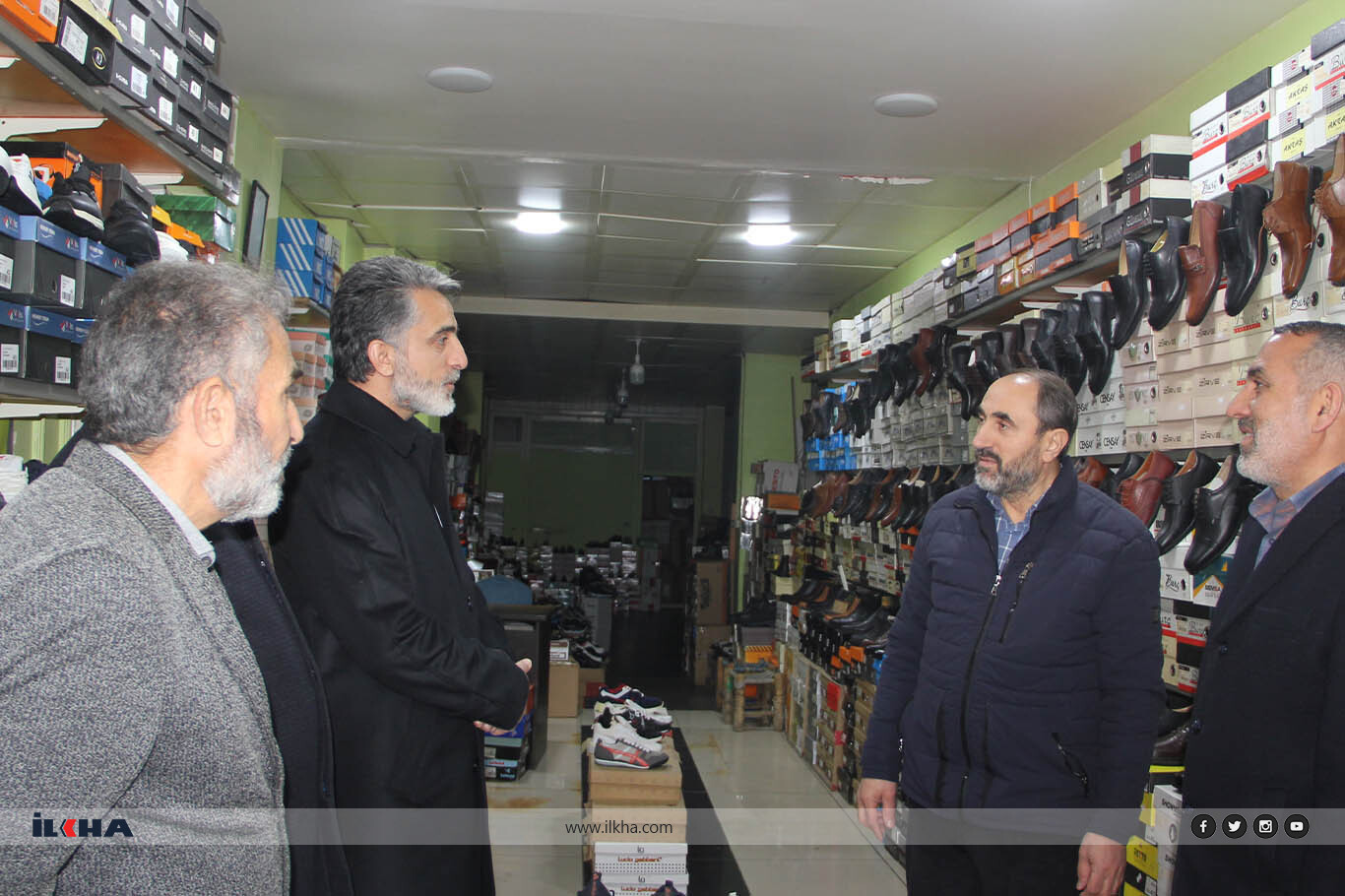 HÜDA PAR heyetinden Bingöl’de esnaf ziyareti