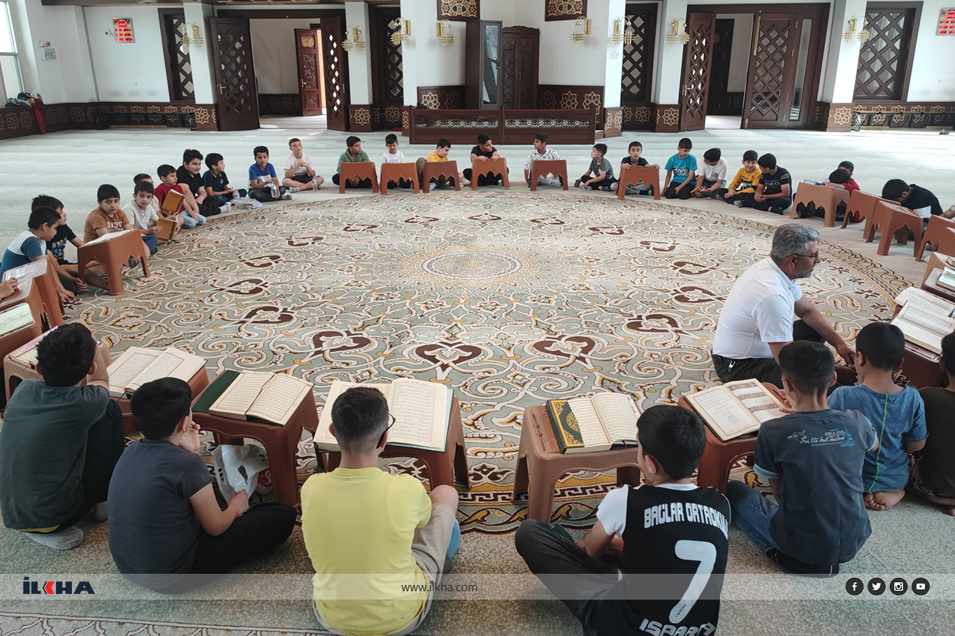 Malatya'da Kur'an kursları ve camiler çocuklarla şenlendi Malatya'da Kur'an kursları ve camiler çocuklarla şenlendi
