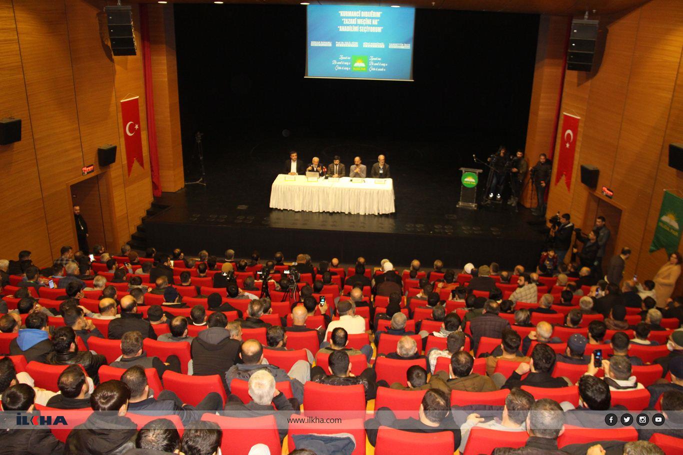 HÜDA PAR'dan "Anadilimi Seçiyorum" paneli	