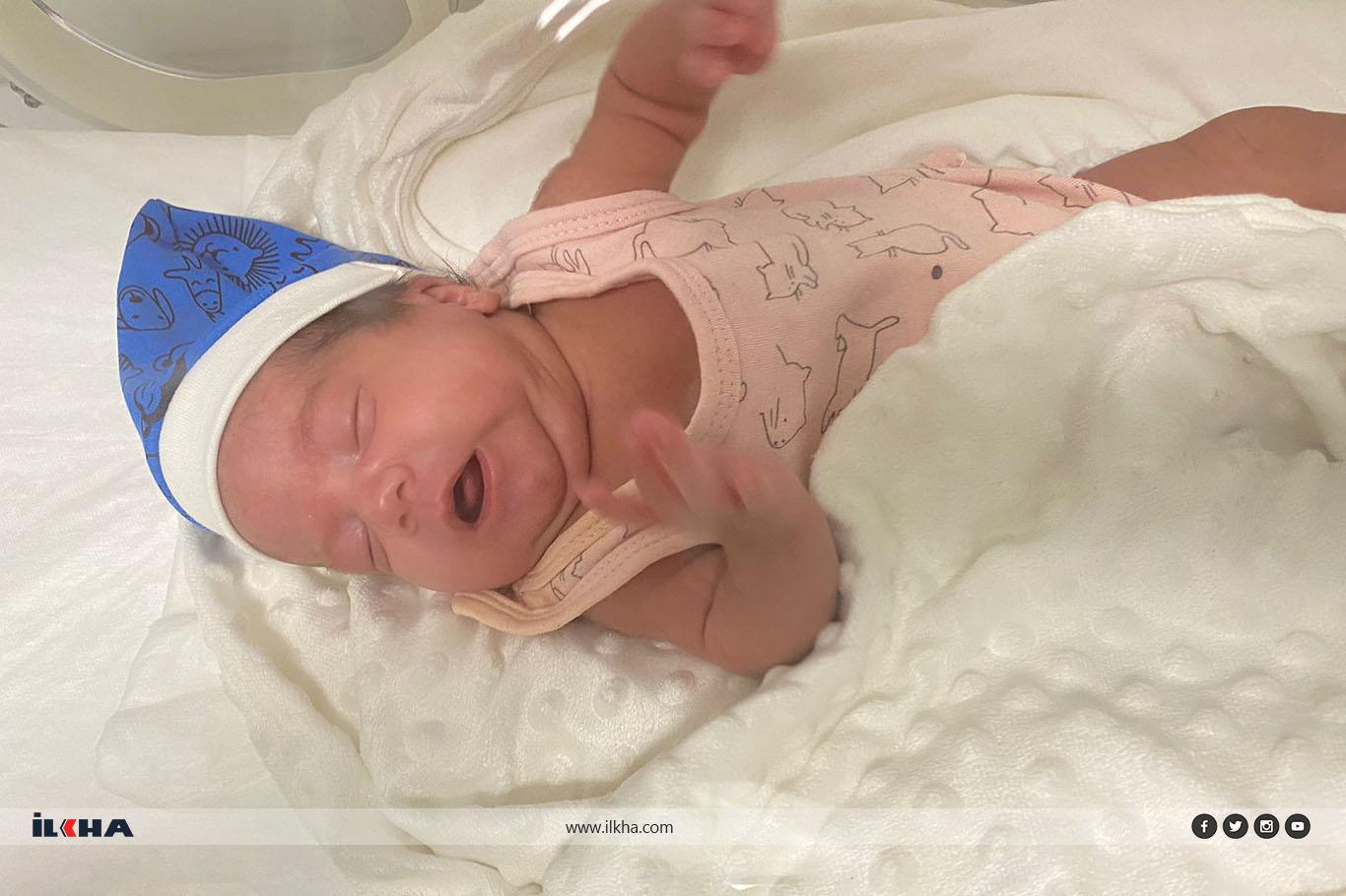 Batman'da 725 gram olarak doğan bebek sağlığına kavuştu