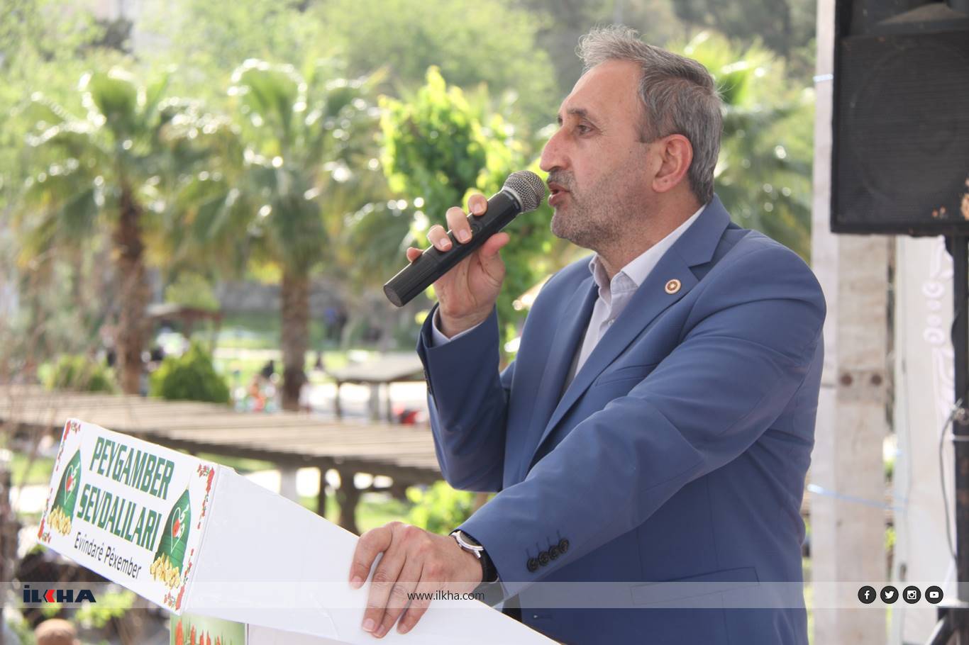 HÜDA PAR Milletvekili Demir: Resulullah, toplumun içinden çıkarsa Kur'an ve İslam da çıkar HÜDA PAR Milletvekili Demir: Resulullah, toplumun içinden çıkarsa Kur'an ve İslam da çıkar