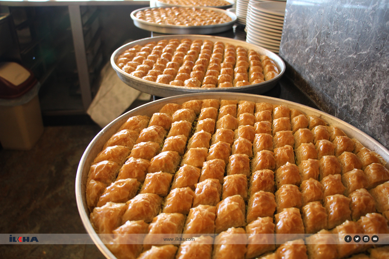 Baklava ustaları: Ramazanın bereketi işlerimize de yansıdı
