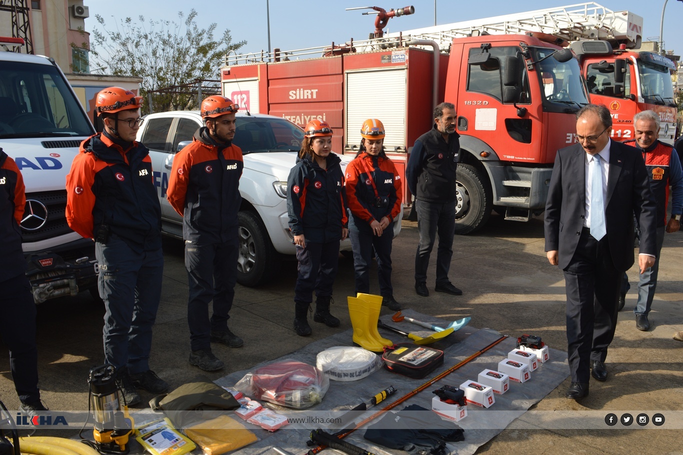 Siirt’te karla mücadele planı devrede: 162 araç ve 218 personel sahaya çıkıyor