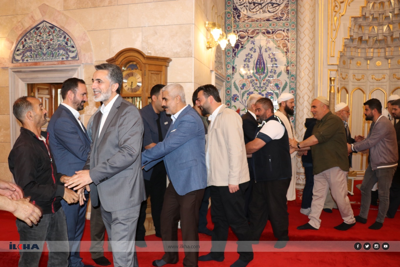 Büyük Ankara Camii’nde Kurban Bayramı namazı