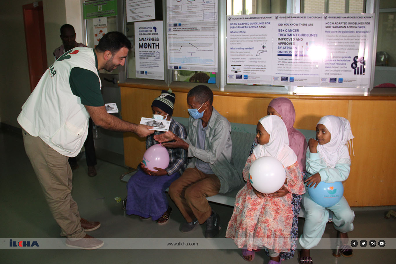 IHO EBRAR'dan Etiyopya'da katarakt ameliyatı ve kanser hastası çocuklara nakdi destek
