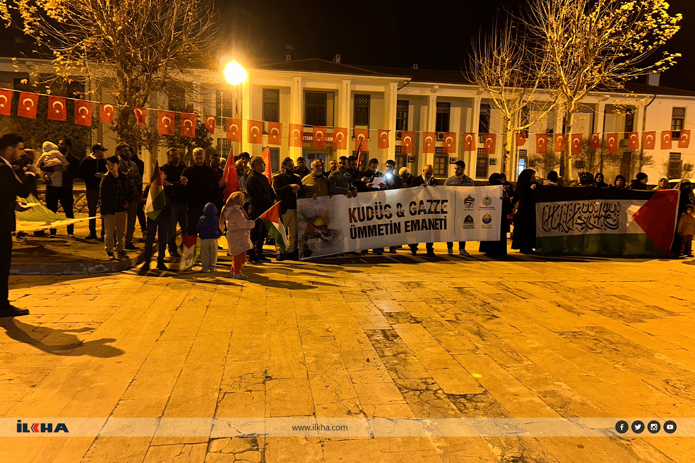 STK'lardan ortak açıklama: Siyonist emperyalist ittifaka karşı direnmenin merkezi Mescidi Aksa’dır" STK'lardan ortak açıklama: Siyonist emperyalist ittifaka karşı direnmenin merkezi Mescidi Aksa’dır"