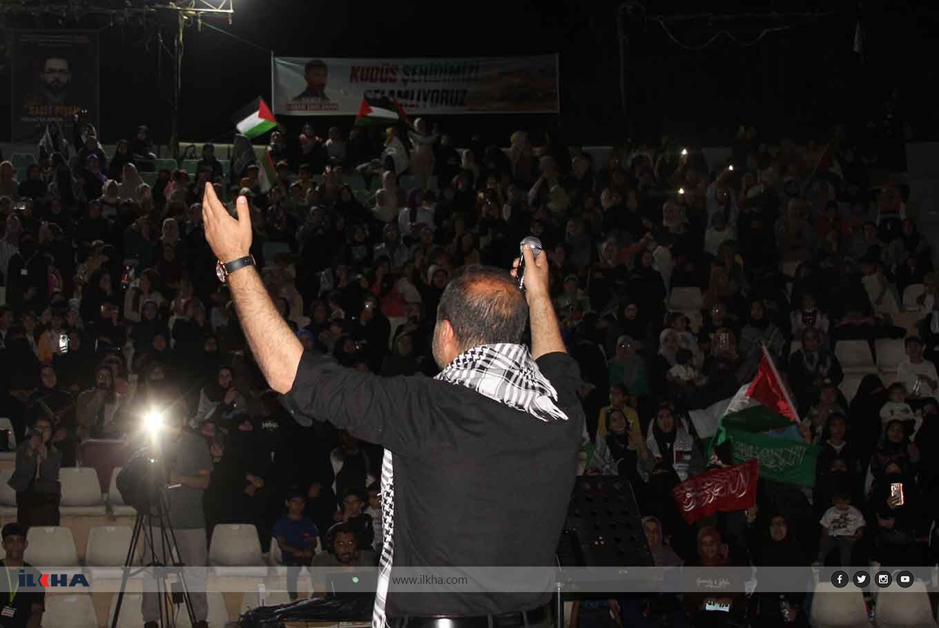 Adana'da Gazze konulu konser düzenlendi Adana'da Gazze konulu konser düzenlendi
