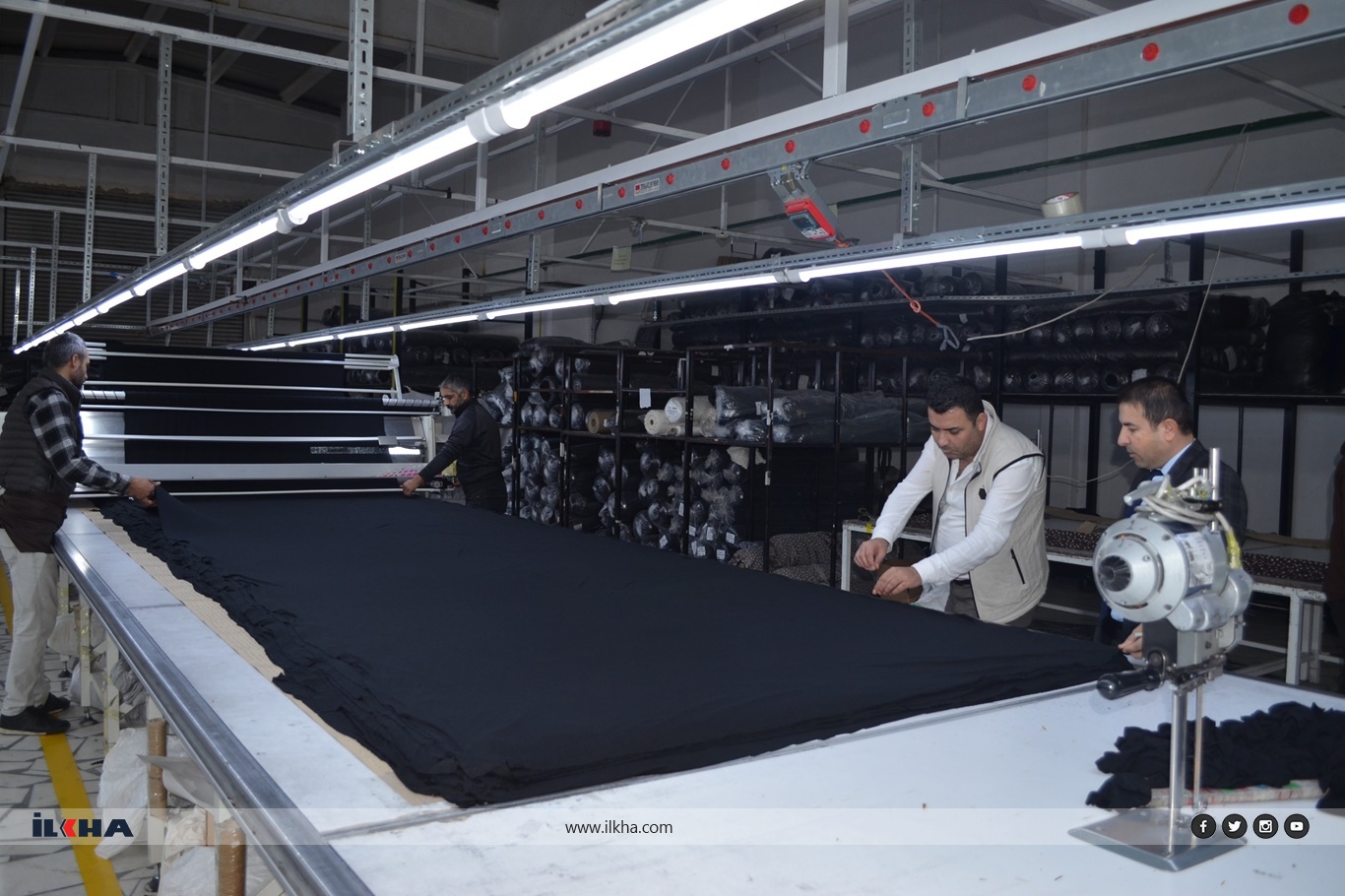 SGK’dan Batman'daki tekstil işletmesine bilgilendirme ziyareti