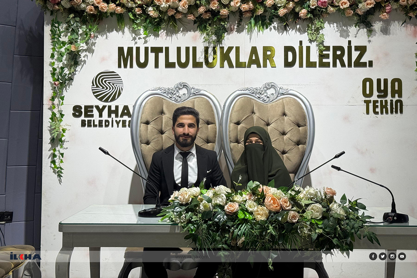 "Evlilikler sade olmalı" diyen çift, gençlere örnek oldu "Evlilikler sade olmalı" diyen çift, gençlere örnek oldu