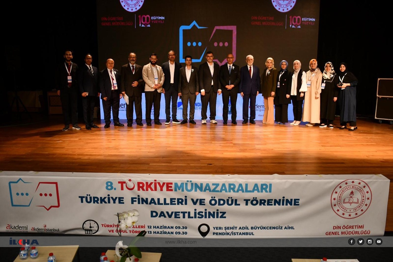 "8. Türkiye Münazaraları" yarışmasında ödüller sahiplerini buldu