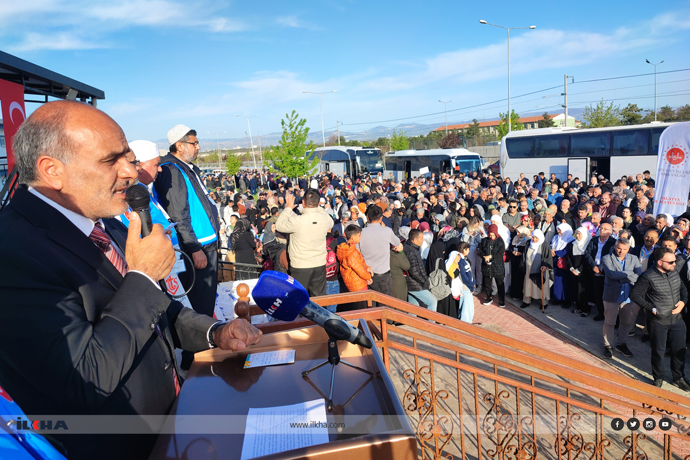 Hac kafileleri kutsal topraklara dualarla uğurlanıyor