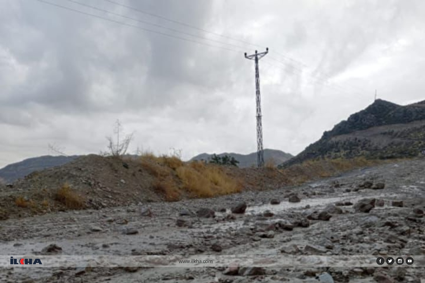 Eruh’ta heyelan sonrası kapanan yollar, ekiplerin çalışmasıyla açıldı  Eruh’ta heyelan sonrası kapanan yollar, ekiplerin çalışmasıyla açıldı