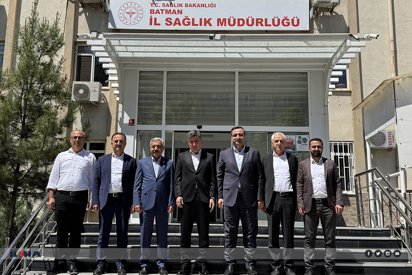 Ramanlı'dan İl Sağlık Müdürü Solmaz'a ziyaret Ramanlı'dan İl Sağlık Müdürü Solmaz'a ziyaret