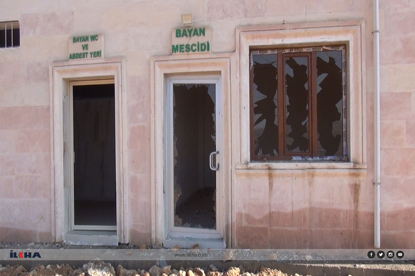 Cizre’de yeni inşa edilen cami sahipsiz kaldı, madde kullanım alanına dönüştü