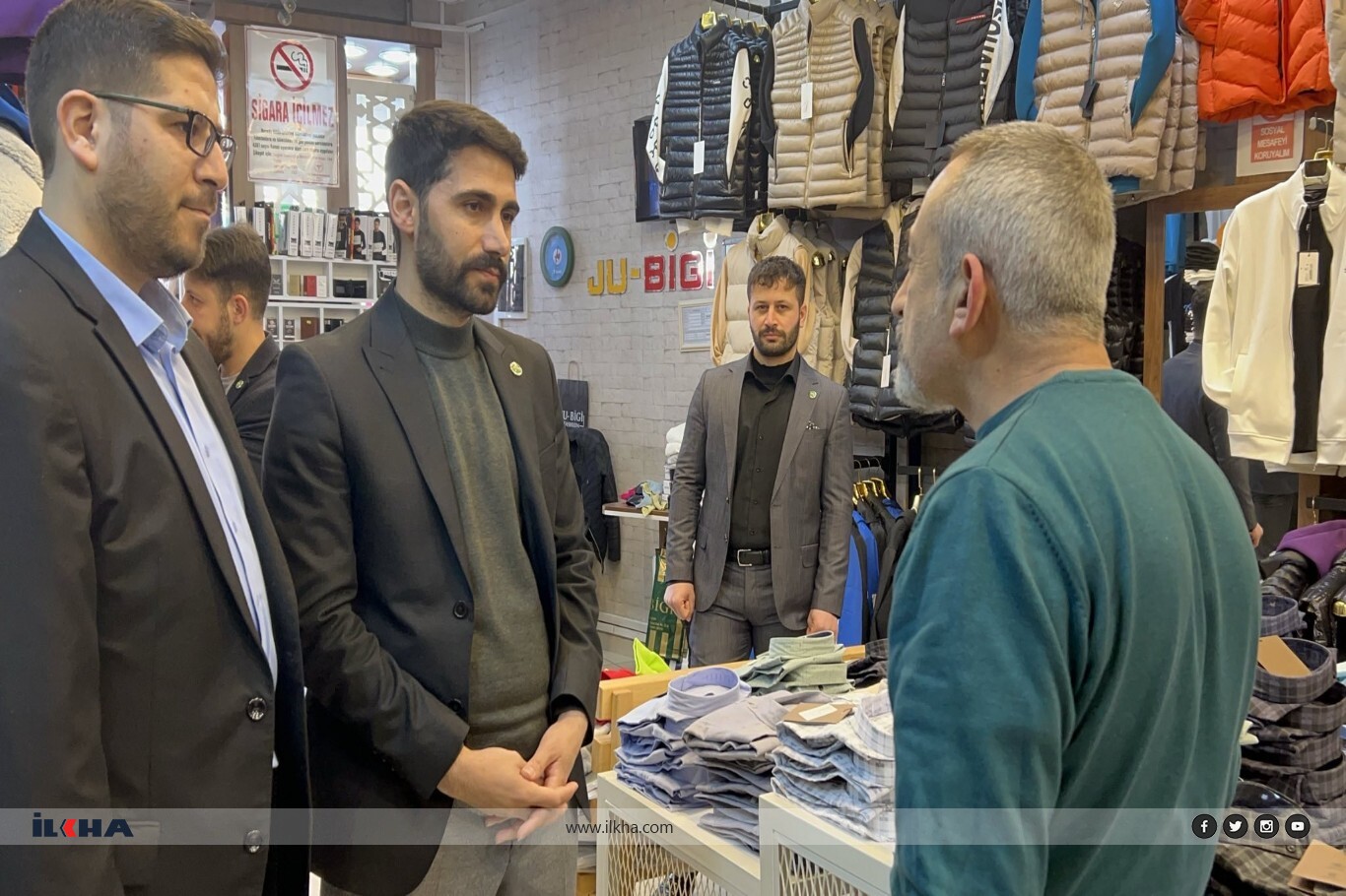 HÜDA PAR Kestel Belediye Başkan Adayı Velioğlu, esnafı ziyaret ederek destek istedi HÜDA PAR Kestel Belediye Başkan Adayı Velioğlu, esnafı ziyaret ederek destek istedi