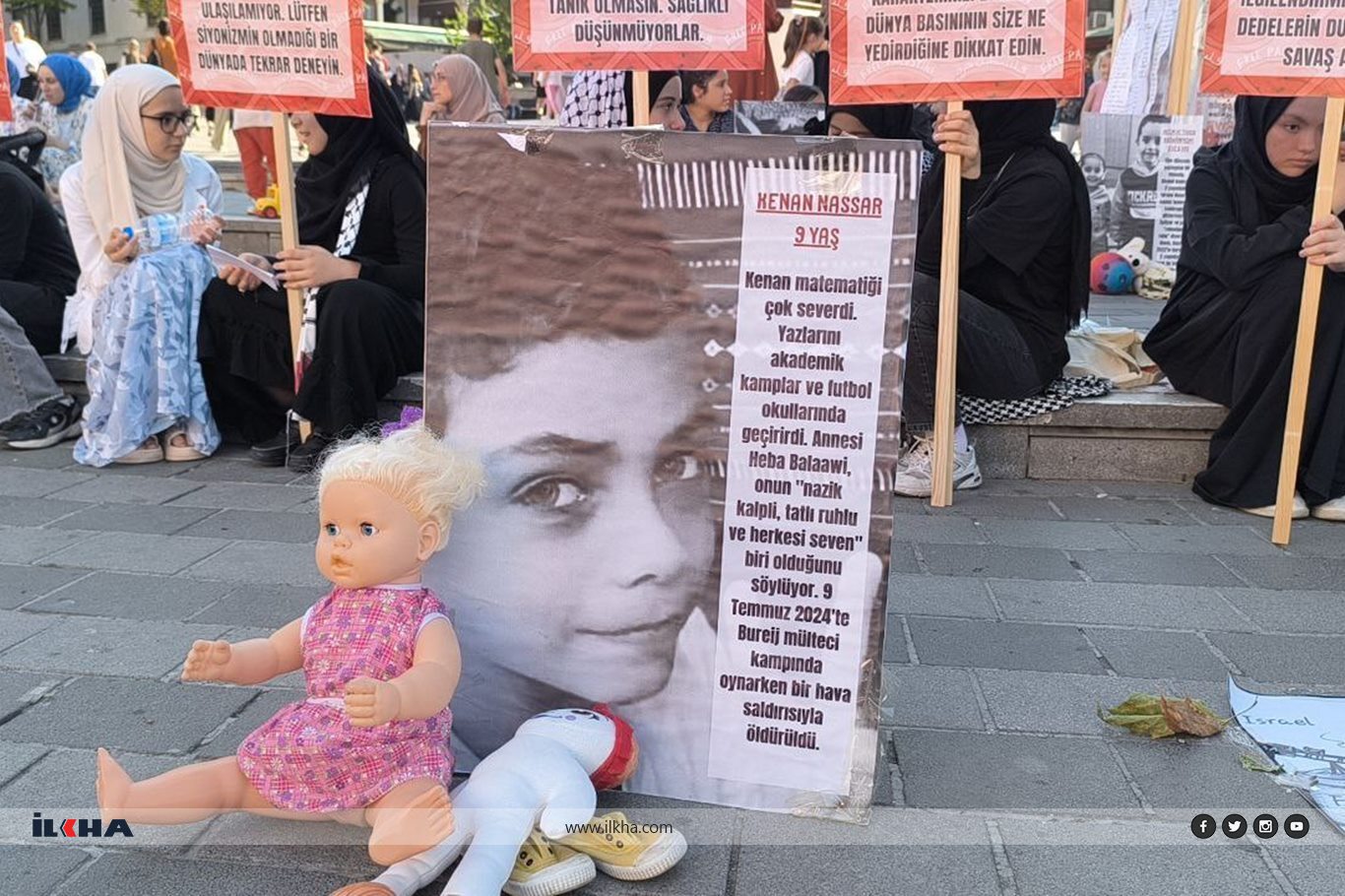 Bursa'da binlerce kişi Gazze için yürüdü Bursa'da binlerce kişi Gazze için yürüdü