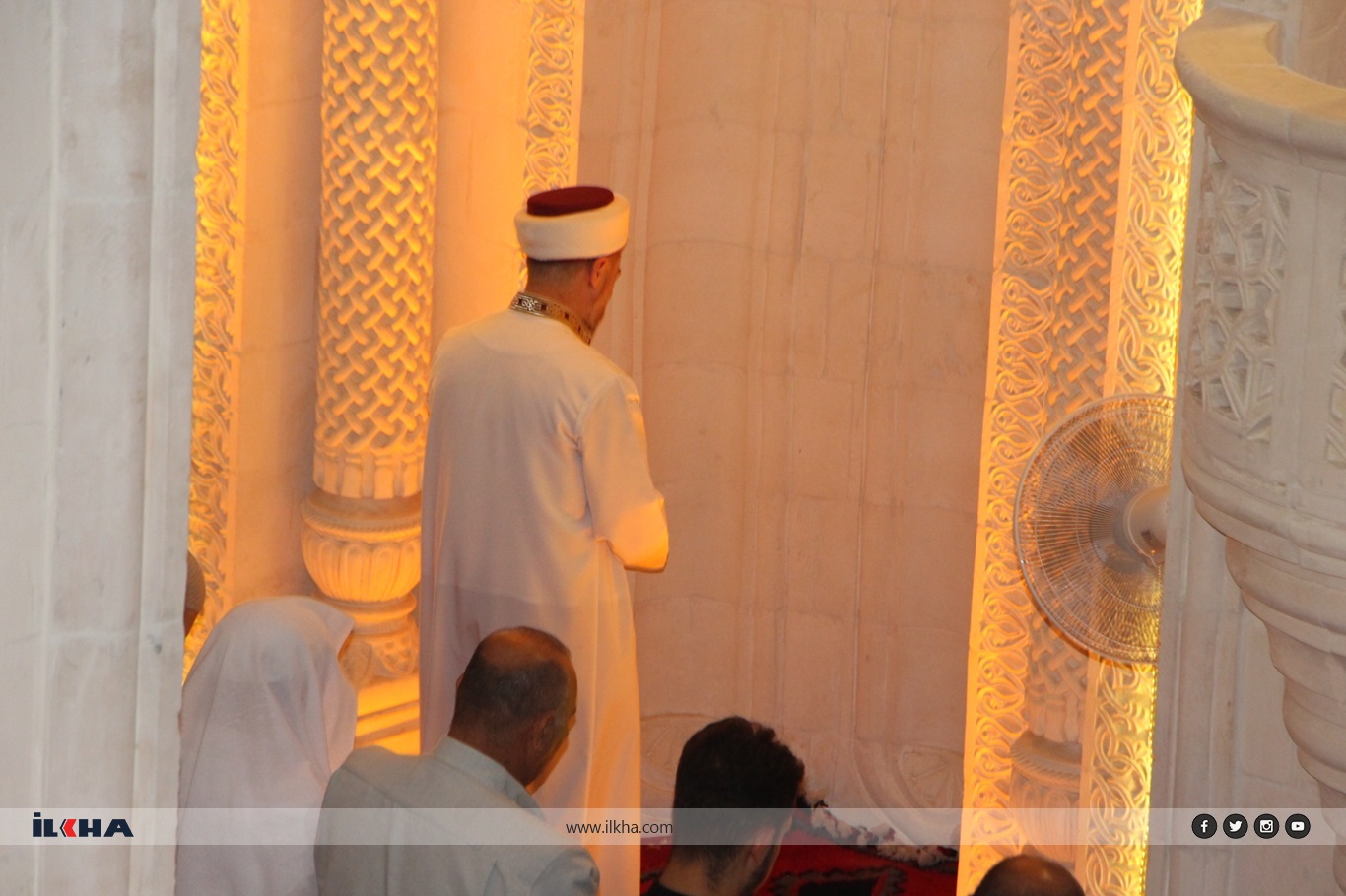 Mardin’de HAMAS Siyasi Büro Başkanı İsmail Heniyye için gıyabi cenaze namazı kılındı. 